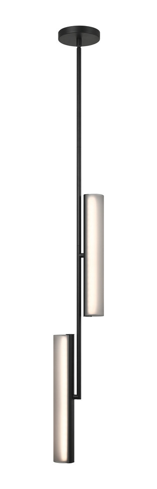 Matteo Lighting - C32202MBSM - LED Pendant - AXIS - Matte Black