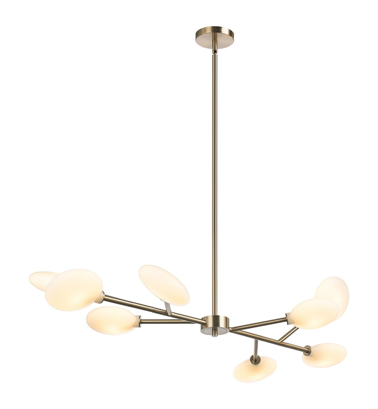 Matteo Lighting - C33708CG - LED Pendant - PEONY - Champagne Gold