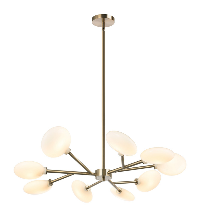 Matteo Lighting - C33709CG - LED Pendant - PEONY - Champagne Gold