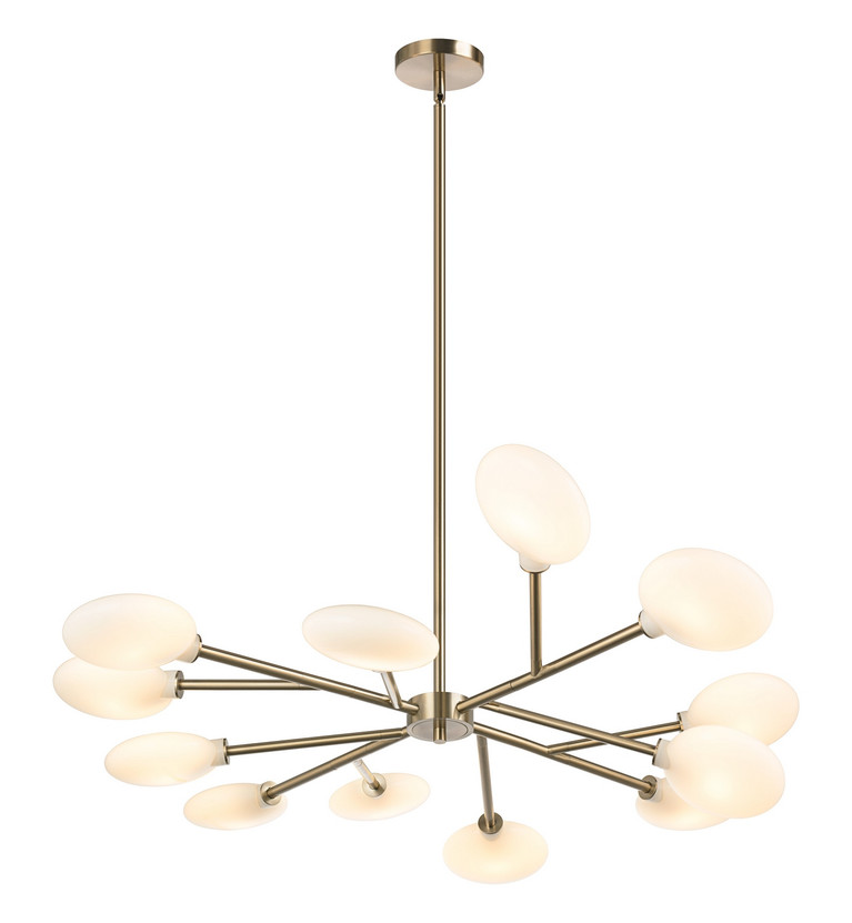 Matteo Lighting - C33712CG - LED Pendant - PEONY - Champagne Gold