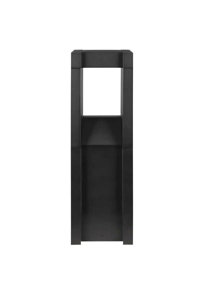 Matteo Lighting - E22424MB - LED Outdoor Lantern - Vortex - Matte Black