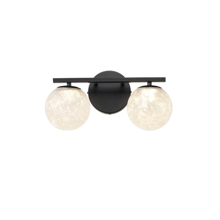 Artcraft - AC6962BK - LED Wall Mount - Forma - Black