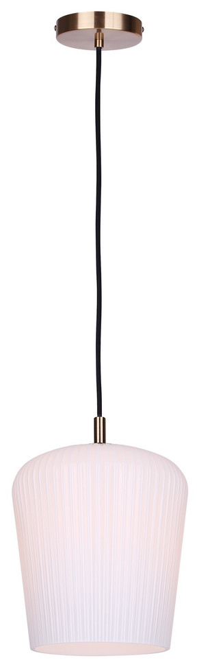 Canarm - IPL1249A01GD-OR - One Light Pendant - Leandro - Gold