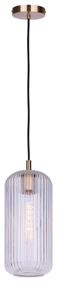 Canarm - IPL1250A01GD-CR - One Light Pendant - Malek - Gold