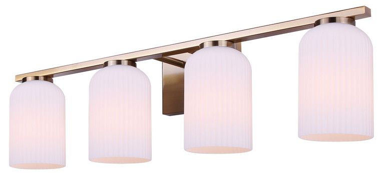 Canarm - IVL1241A04GD - Four Light Vanity - Bram - Gold