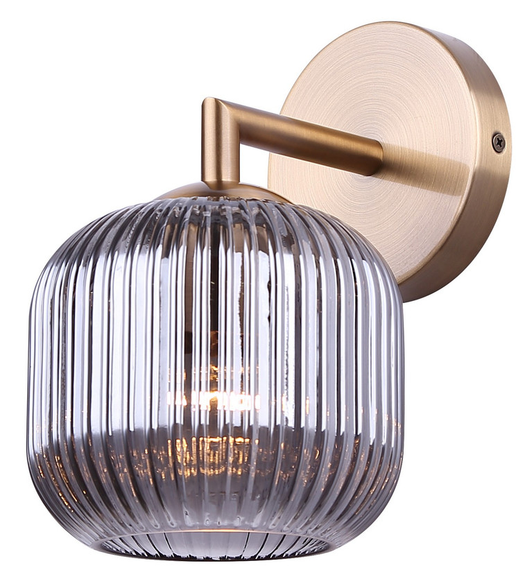 Canarm - IWF2256B01GD - One Light Wall Sconce - Sybil - Gold