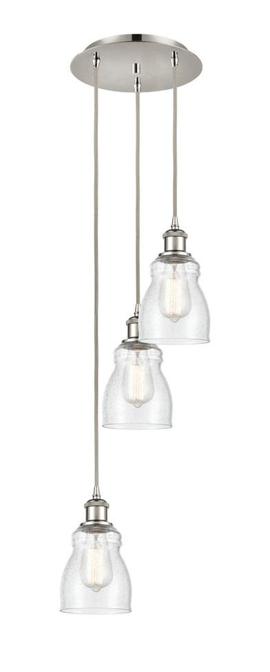 Innovations - 113B-3P-PN-G394 - LED Pendant - Ballston - Polished Nickel