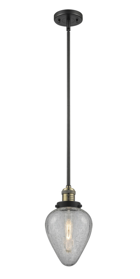 Innovations - 201S-BAB-G165 - One Light Mini Pendant - Franklin Restoration - Black Antique Brass