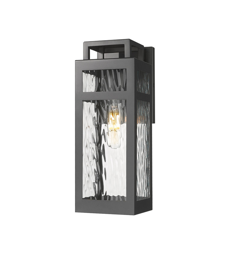 Innovations - 9953-1W-BK-13-WG - One Light Wall Sconce - Ridgeway - Matte Black