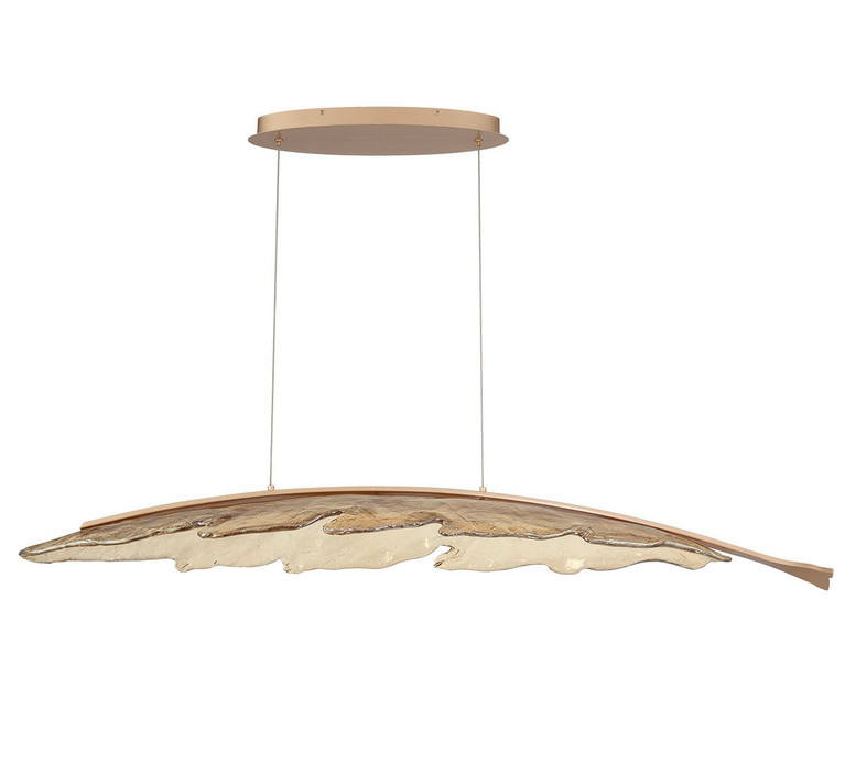 Lib & Co. - 12322-041 - LED Chandelier - Sanremo - Painted brushed champagne
