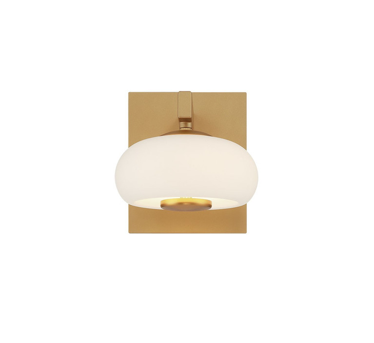 Lib & Co. - 12352-030 - LED Wall Mount - Adelfia - Painted antique brass