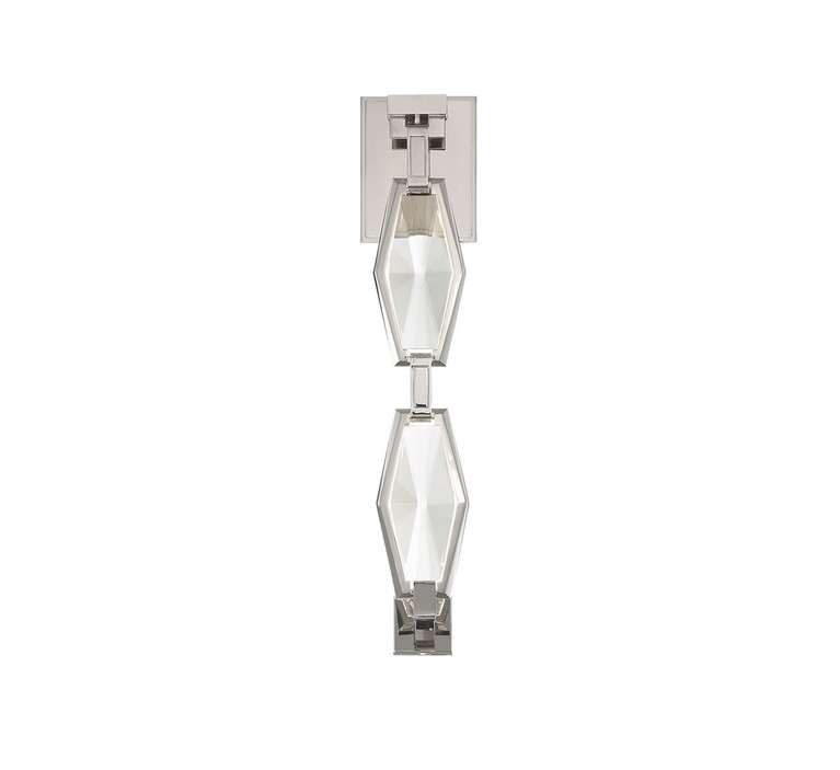 Lib & Co. - 12391-058 - LED Wall Mount - Rimini - Polished nickel