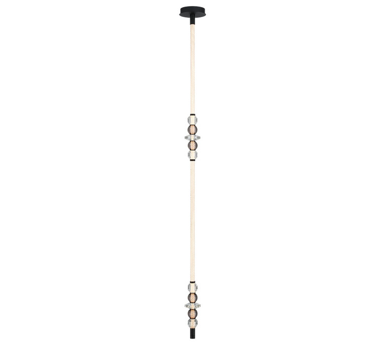 Lib & Co. - 12414-02 - LED Chandelier - Alcamo - Matte black