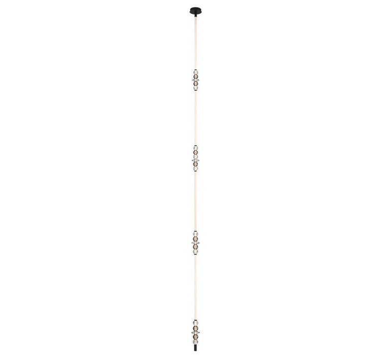 Lib & Co. - 12416-02 - LED Chandelier - Alcamo - Matte black