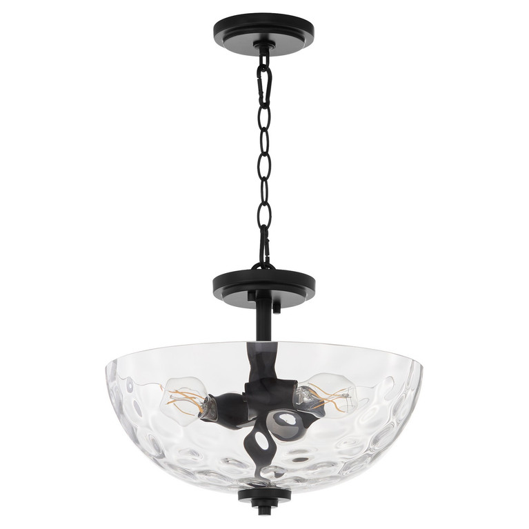 Quorum - 2800-15-259 - Three Light Dual Mount - Adams - Matte Black