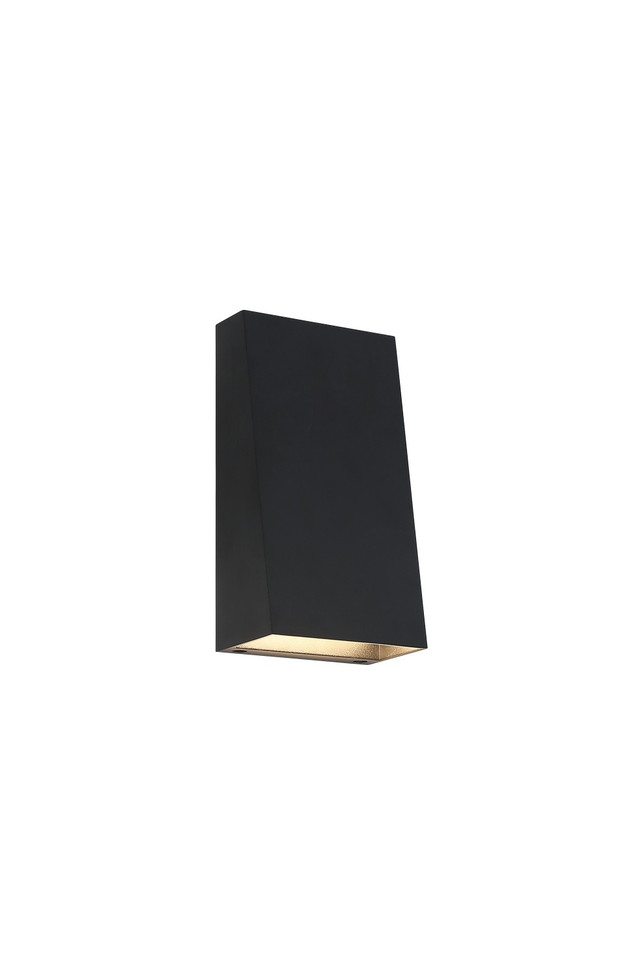 Matteo Lighting - E21104MB - LED Outdoor Lantern - Dakota - Matte Black