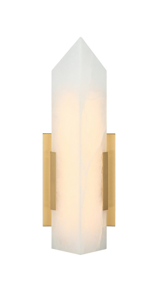 Matteo Lighting - S18716AG - LED Wall Sconce - Rigio - Aged Gold Brass