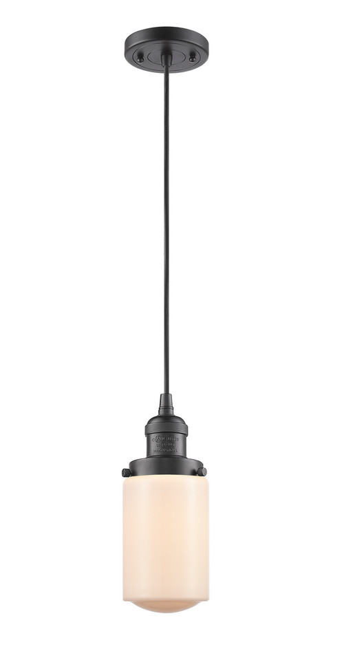Innovations - 201C-OB-G311 - One Light Mini Pendant - Franklin Restoration - Oil Rubbed Bronze