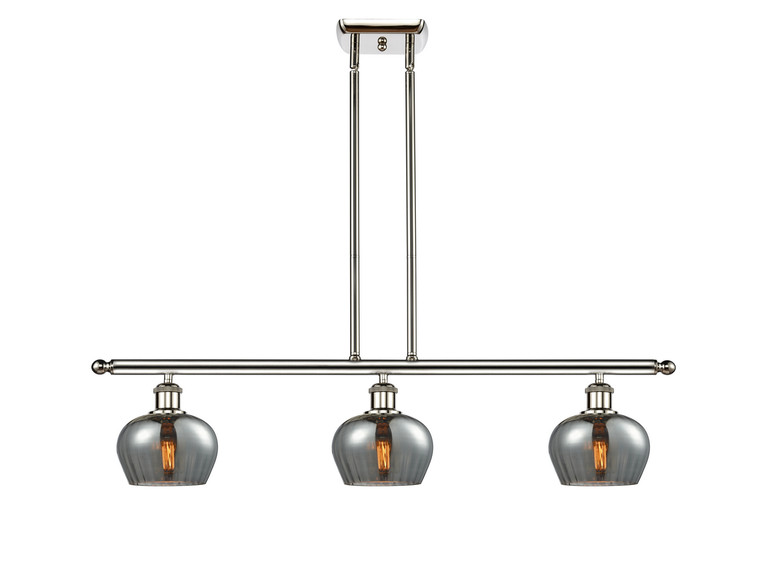 Innovations - 516-3I-PN-G93 - Three Light Island Pendant - Ballston - Polished Nickel