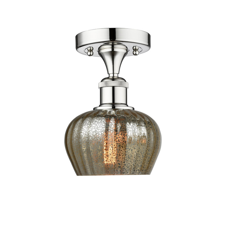 Innovations - 616-1F-PC-G96 - One Light Semi-Flush Mount - Edison - Polished Chrome