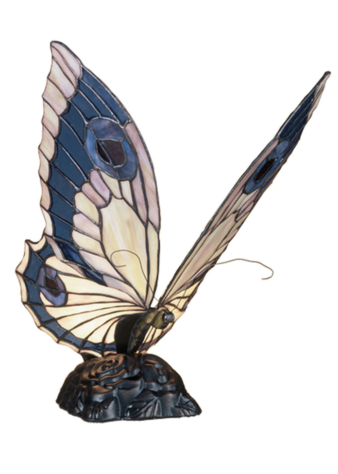 Meyda Tiffany - 48016 - One Light Accent Lamp - Butterfly - Tarnished CopperMahogany Bronze