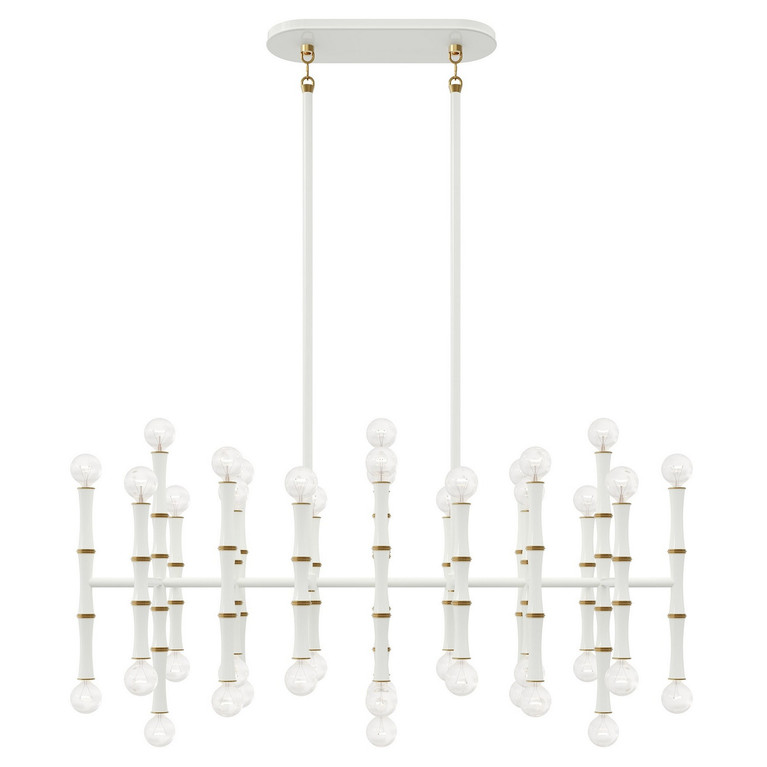 Robert Abbey - DY77 - 42 Light Chandelier - Kane - Daisy w/Modern Brass