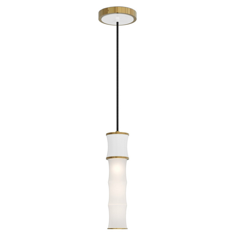Robert Abbey - DY85 - One Light Pendant - Kane - Daisy w/Modern Brass