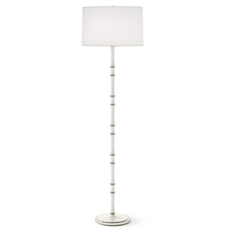 Robert Abbey - DY74 - One Light Floor Lamp - Kane - Daisy w/Polished Nickel