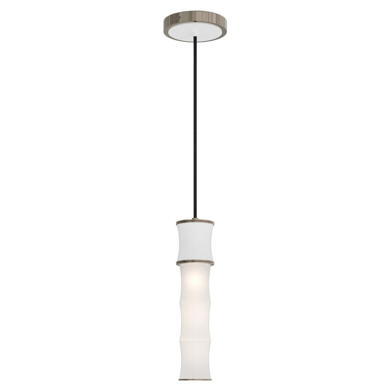 Robert Abbey - MDY86 - One Light Pendant - Kane - Matte Daisy w/Polished Nickel