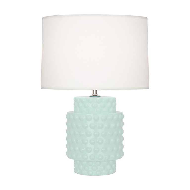 Robert Abbey - MN801 - One Light Accent Lamp - Small Dolly - Mint Glazed Textured Ceramic