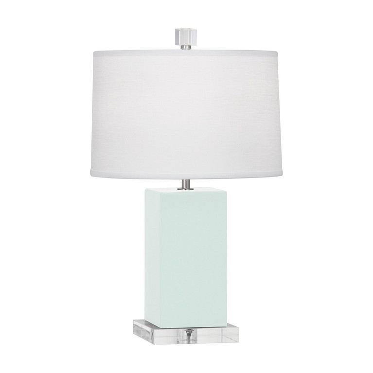 Robert Abbey - MN990 - One Light Accent Lamp - Small Harvey - Mint Glazed Ceramic