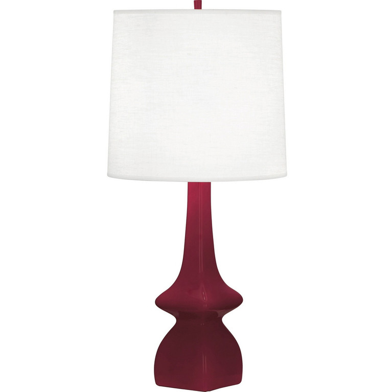 Robert Abbey - SM210 - One Light Table Lamp - Jasmine - Sugar Plum Glazed Ceramic