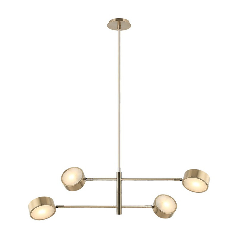 Matteo Lighting - C34604CG - LED Pendant - WEATHERTON - Champagne Gold