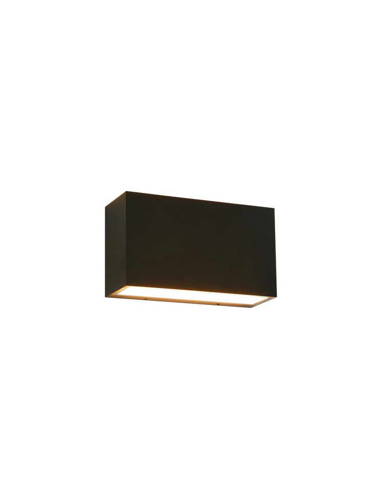 Matteo Lighting - E21008MB - LED Outdoor Lantern - Dexter - Matte Black