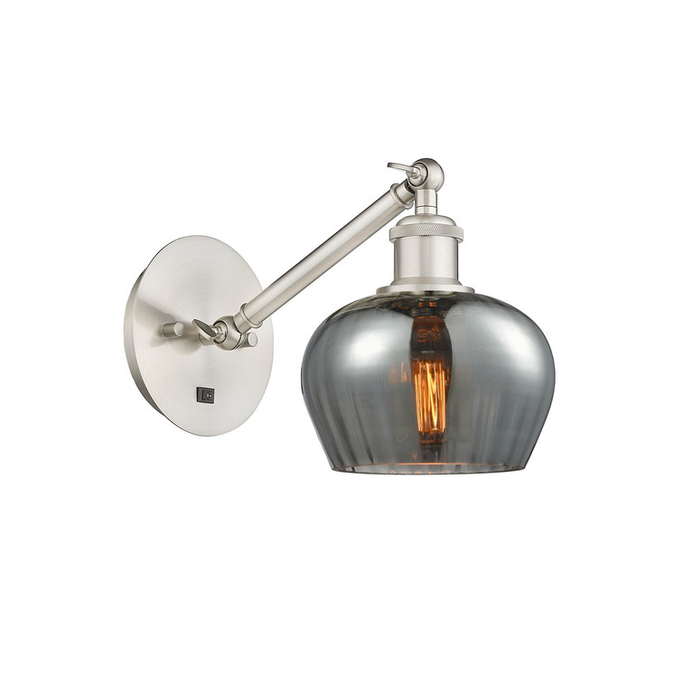 Innovations - 317-1W-SN-G93-LED - LED Wall Sconce - Ballston - Brushed Satin Nickel