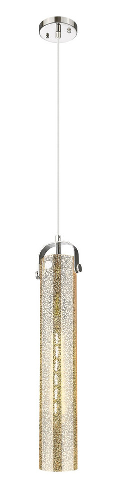 Innovations - 413-1PS-PN-G413-1S-4ME - One Light Pendant - Downtown Urban - Polished Nickel