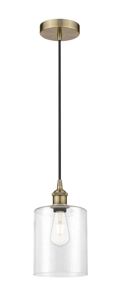 Innovations - 616-1P-AB-G4424-7 - One Light Mini Pendant - Edison - Antique Brass