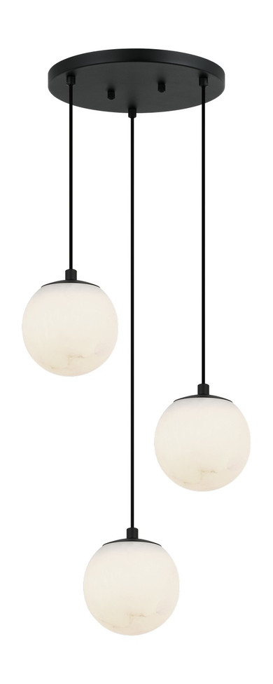Matteo Lighting - C41713MB - LED Pendant - Nikini - Matte Black