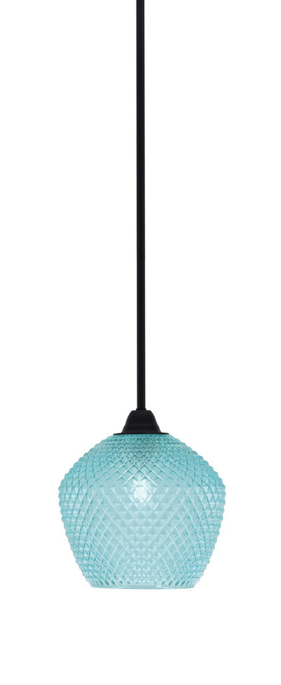 Toltec Lighting - 3401-MB-4925 - One Light Mini Pendant - Paramount - Matte Black