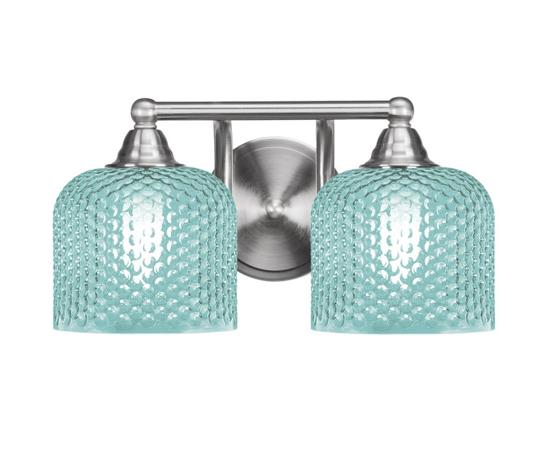Toltec Lighting - 3422-BN-4615 - Two Light Bath Bar - Paramount - Brushed Nickel