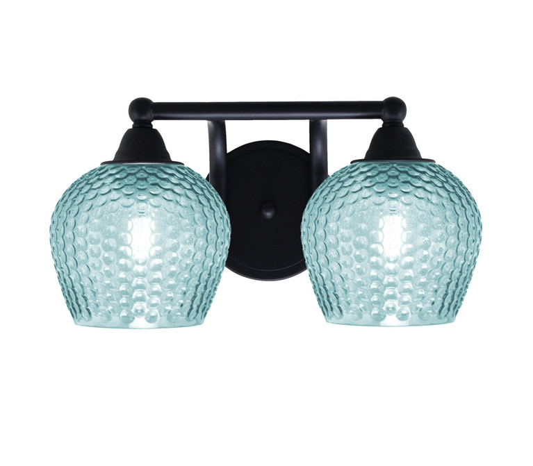 Toltec Lighting - 3422-MB-4605 - Two Light Bath Bar - Paramount - Matte Black