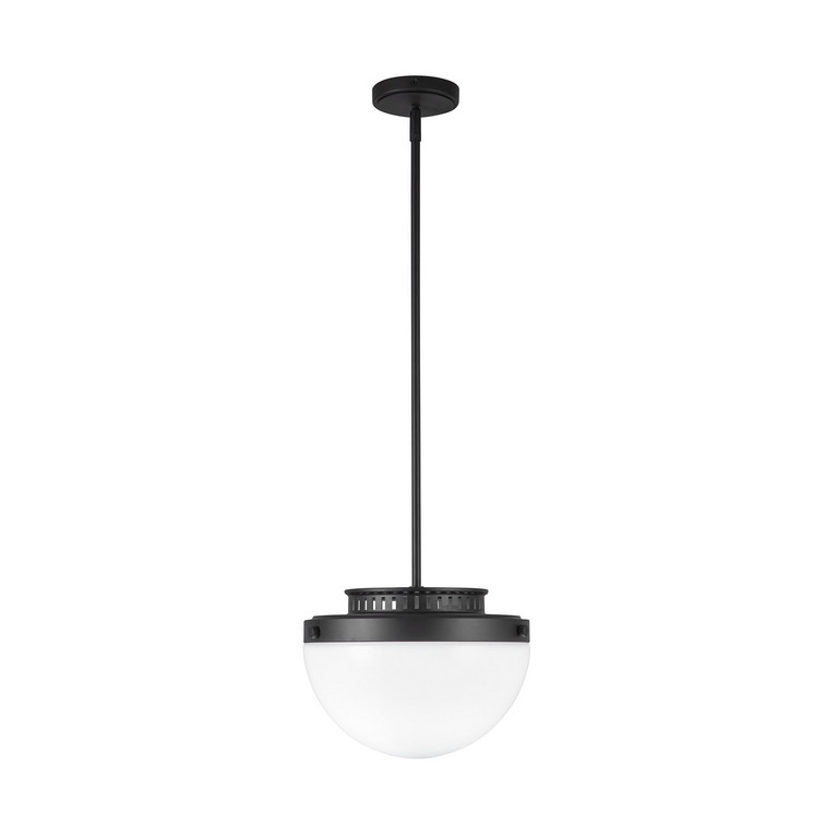 Artcraft - AC12010BK - One Light Pendant - Dahlia - Black