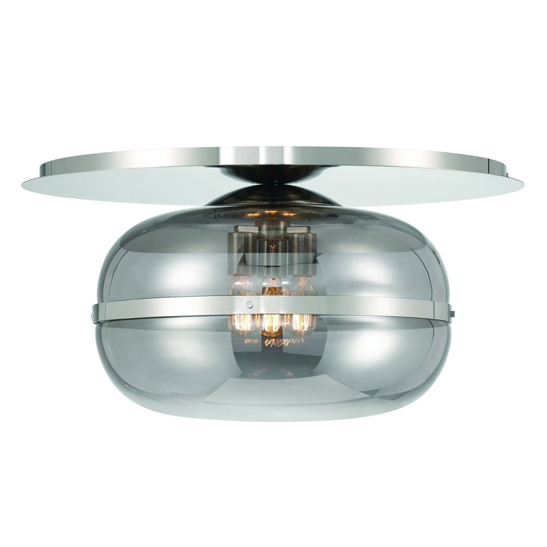 Eurofase - 37088-028 - NOTTINGHAM-FM-3LT-20IN-PN-SK - NOTTINGHAM - Polished Nickel
