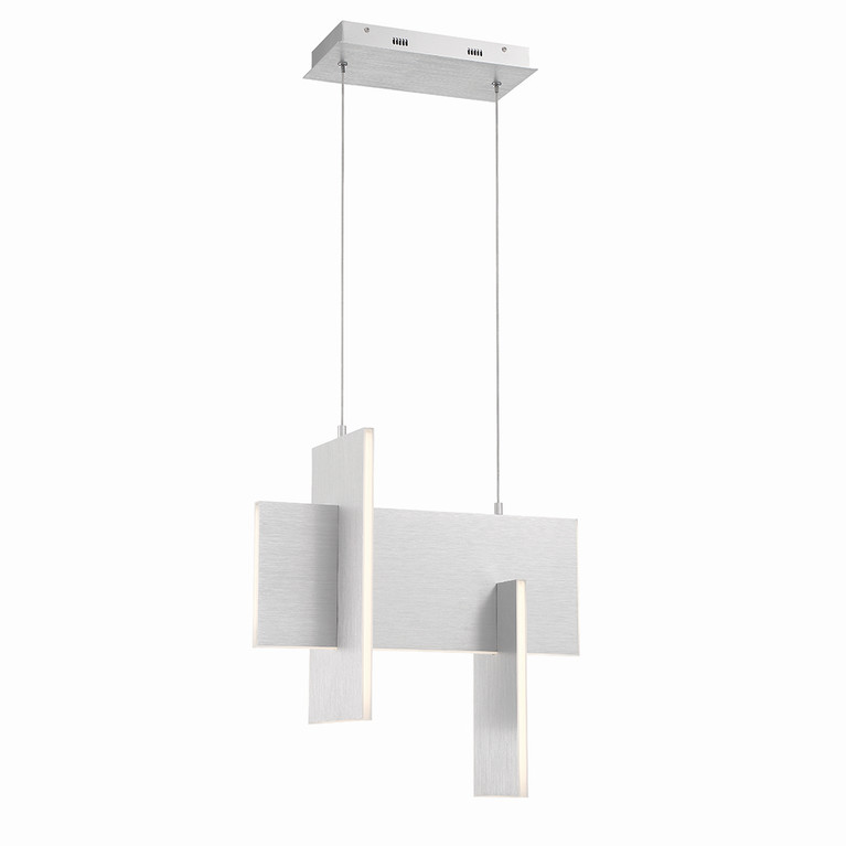 Eurofase - 37346-038 - COBURGPENDANTLEDLRGALU - COBURG - Aluminium