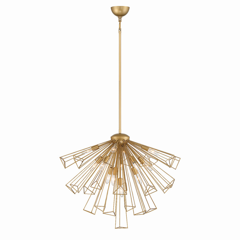 Eurofase - 43863-027 - 13 Light Chandelier - Dendelio - Matte Gold