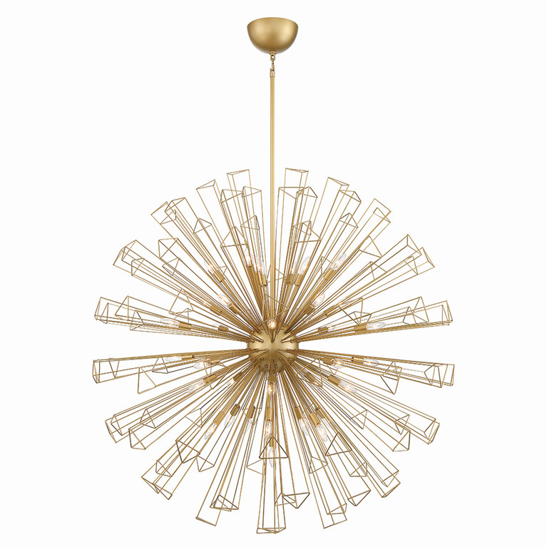 Eurofase - 43865-025 - 35 Light Chandelier - Dendelio - Matte Gold