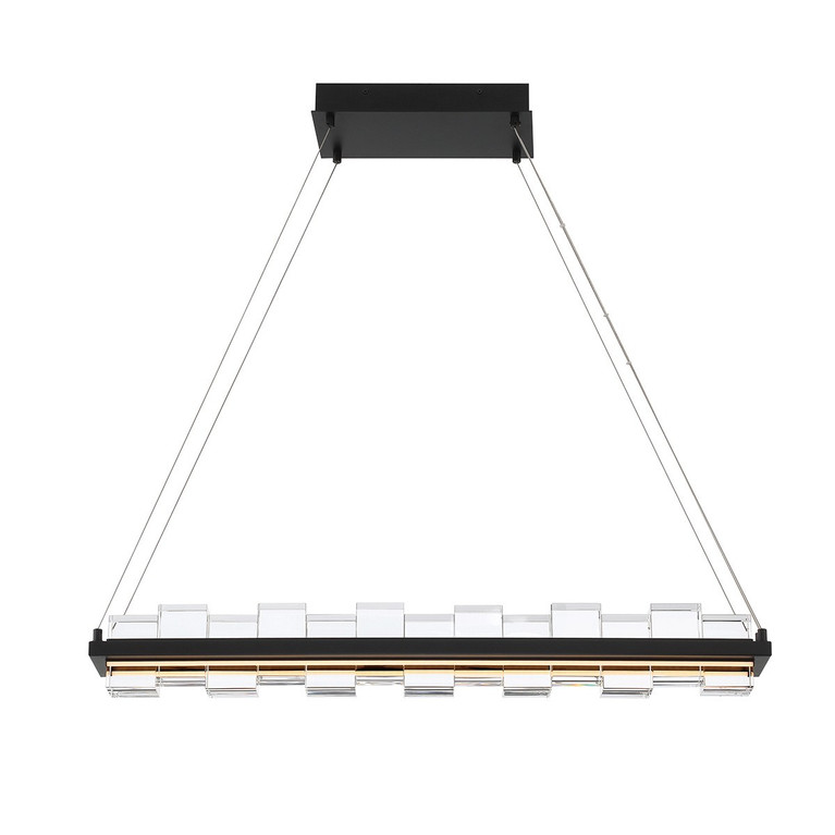 Eurofase - 45717-017 - LED Linear Chandelier - Bruco - Matte Black