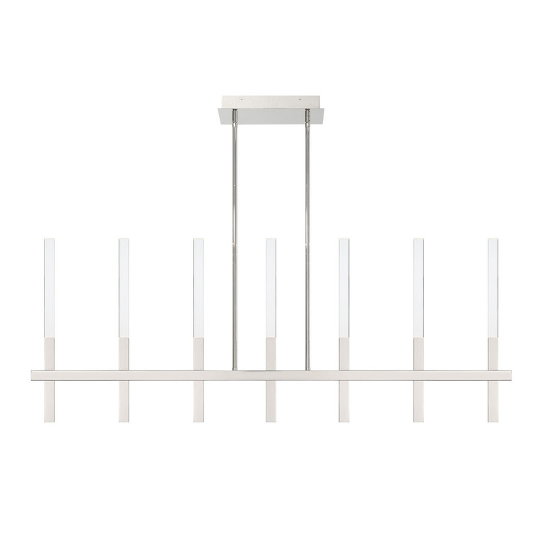 Eurofase - 46476-029 - LED Linear Chandelier - Benicio - Polished Nickel