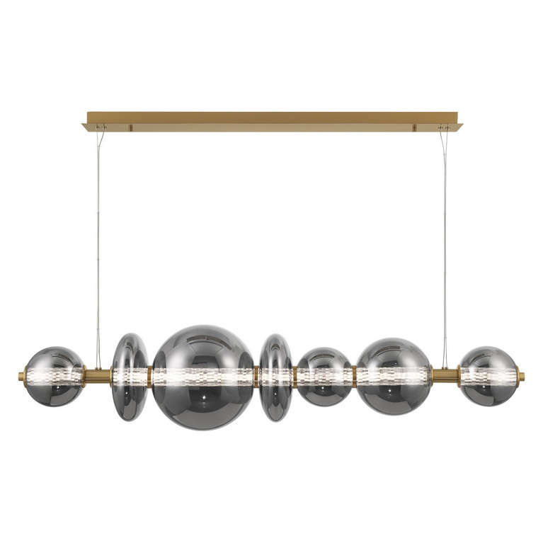 Eurofase - 46772-048 - LED Linear Chandelier - Atomo - Gold