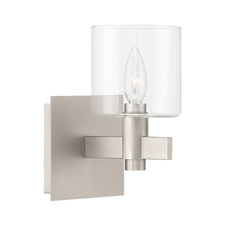 Eurofase - 46811-028 - One Light Wall Sconce - Decato - Satin Nickel